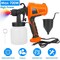 700W Electric Paint Sprayer Handheld Hvlp Spray Painter Painting Spray Gun For Fences Brick Walls